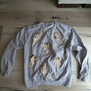 ASOS HNR LONDON | CHERUB ANGEL CREWNECK SWEATSHIRT